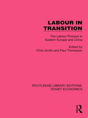 cover image of Labour in Transition